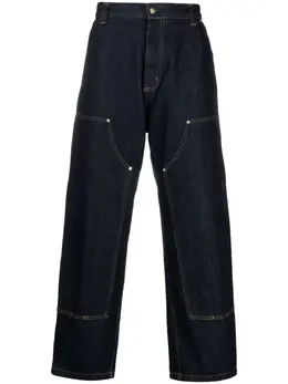 Carhartt WIP: Голубые джинсы 