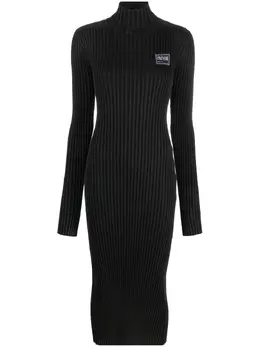 Versace Jeans Couture: Платье миди 
