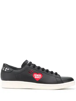 adidas: Чёрные кроссовки  Stan Smith