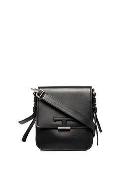 Tod's: Чёрная сумка  T