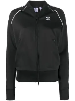 adidas: Чёрный свитшот 