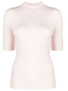 Courrèges: Светлый свитер 