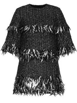 Oscar de la Renta: Футболка бахромой 