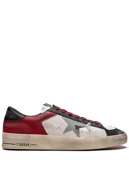 Golden Goose: Белые кроссовки  Stardan