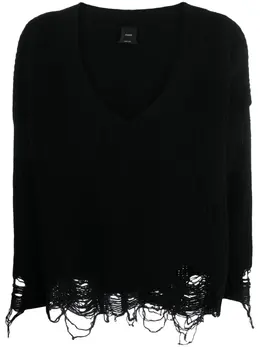 PINKO: Рваный свитер 