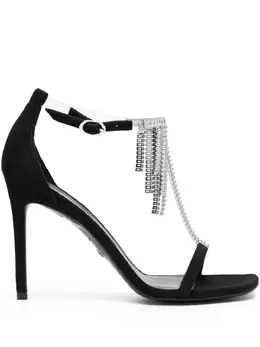 Stuart Weitzman: Чёрные сандалии  Nudistcurve