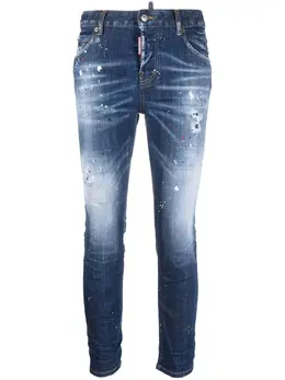 Dsquared2: Голубые джинсы 