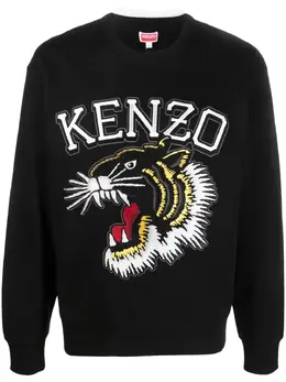 Kenzo: Хлопковый свитшот  Jungle