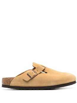 Birkenstock: Бежевые сандалии  Boston