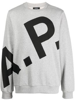 A.P.C.: Свитшот с принтом 