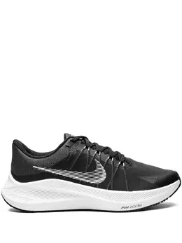 Nike: Чёрные кроссовки 