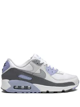 Nike: Фиолетовые кроссовки  Air Max 90