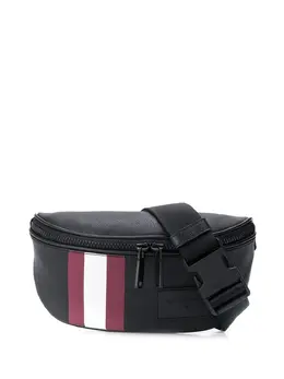 Bally: Чёрная поясная сумка 