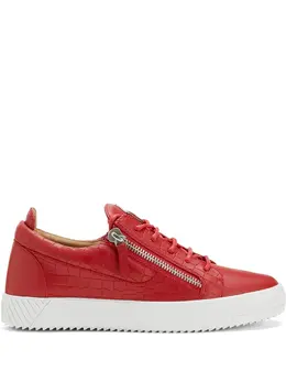 Giuseppe Zanotti: Красные кроссовки  Frankie