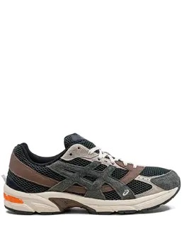 ASICS: Зелёные кроссовки  Gel-1130