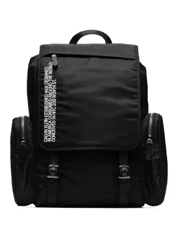 Calvin Klein 205W39nyc: Чёрный рюкзак 