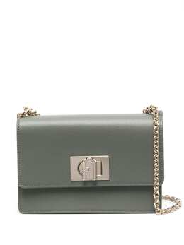 Furla: Зелёная сумка через плечо  1927 Mini