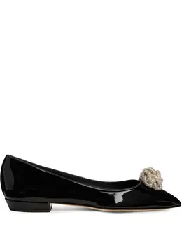 Giuseppe Zanotti: Чёрные балетки 