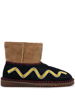 UGG: Коричневые ботинки 