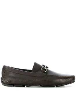 Salvatore Ferragamo: Коричневые туфли  Gancio