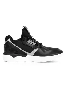 adidas: Чёрные кроссовки  Tubular Runner