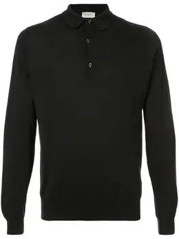 John Smedley: Поло с длинным рукавом 