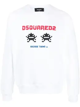 Dsquared2: Свитшот с принтом 