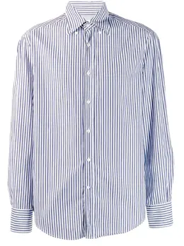 Brunello Cucinelli: Рубашка в полоску 