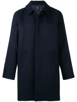 A.P.C.: Однобортное пальто 