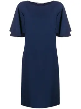 Alberta Ferretti: Платье с оборками 