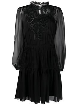 Alberta Ferretti: Прозрачное платье 