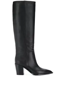 Gianvito Rossi: Чёрные ботинки 