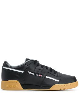 Reebok: Чёрные кроссовки  Workout Plus