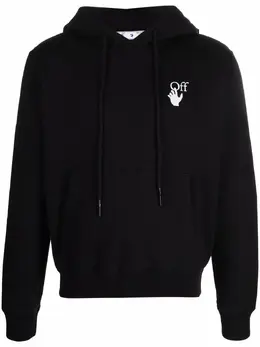 Off-White: Толстовка  Arrows с принтом