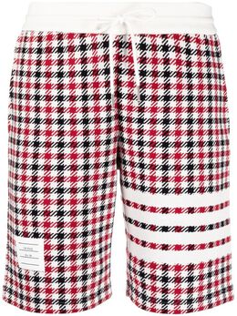 Thom Browne: Белые шорты 