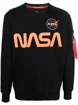 Alpha Industries: Свитер с принтом 