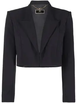 Elisabetta Franchi: Чёрный жакет 
