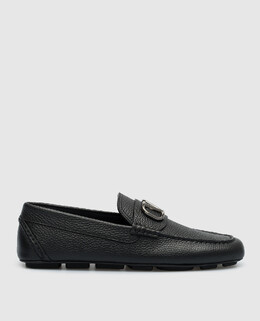 Valentino: Чёрные мокасины  VLogo Signature