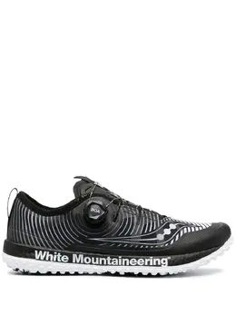 Saucony: Белые кроссовки  White Mountaineering