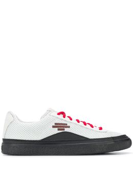 Puma: Белые кроссовки  Clyde