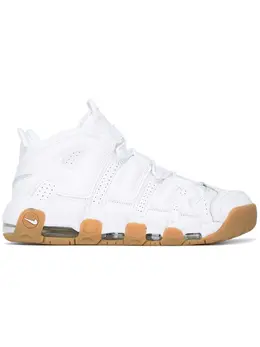 Nike: Чёрные кроссовки  Air More Uptempo
