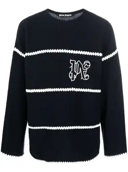 Palm Angels: Свитер в полоску 