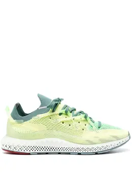 adidas: Жёлтые кроссовки  4D Fusio