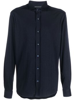 Brunello Cucinelli: Синяя футболка 