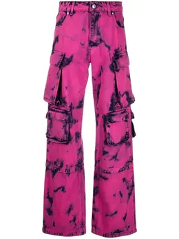 MSGM: Двухцветные джинсы 
