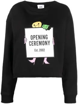 Opening Ceremony: Светлая толстовка  Box Logo