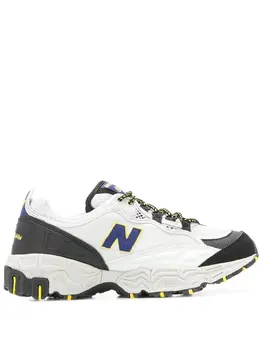 New Balance: Белые кроссовки  801