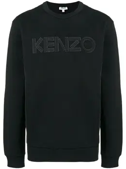 Kenzo: Чёрный свитшот 