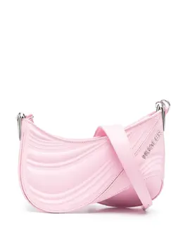 Mugler: Розовая сумка через плечо 