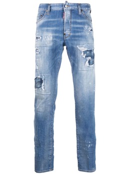 Dsquared2: Светлые джинсы 